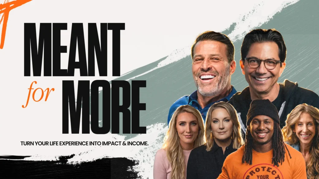Meant For More LIVE, Meant For More Event, Meant For More Tony Robbins, Meant For More Dean Graziosi, Meant For More Mastermind, Dean Graziosi Event, Tony Robbins Event, Mastermind Event